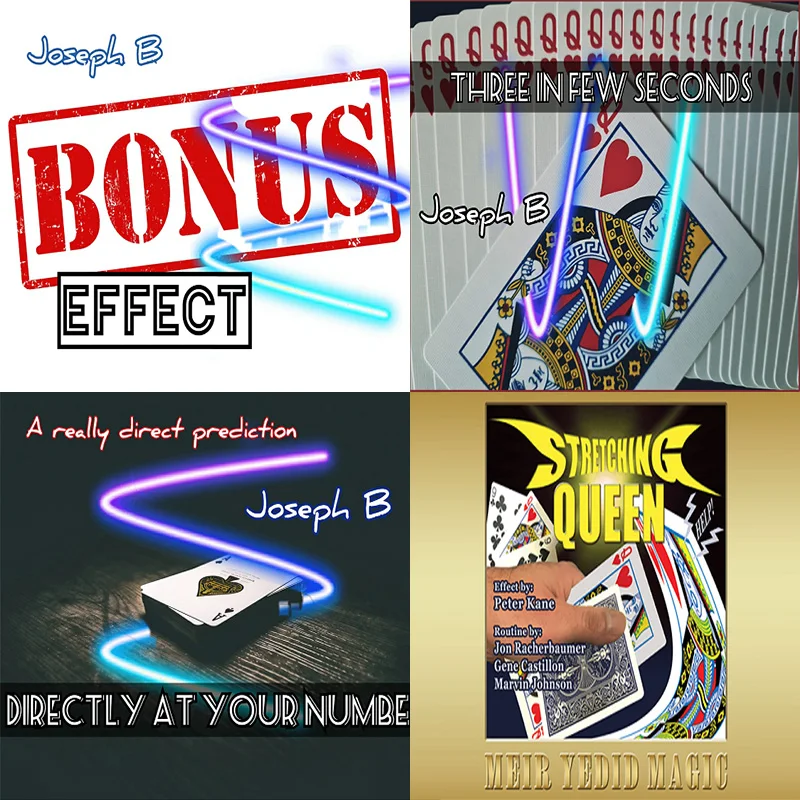 

Три за несколько секунд от Джозефа Б, напрямую по вашему номеру от Джозефа Б, бонусный эффект от Джозефа Б, тянущаяся королева от Джона рахербомера