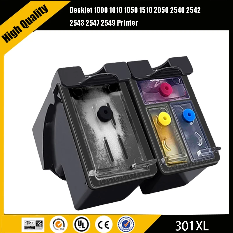 Совместимый картридж Einkshop 301XL для принтера HP 301 Deskjet 1000 1010 1050 1510 2050 2540 2542 2543 2547 2549