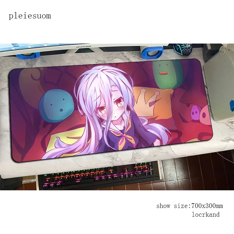 Фото No Game No Life padmouse HD узор игровой коврик для мыши игровой большой коврик для мыши геймер компьютерный стол модный коврик для ноутбука коврик для мыши ПК №4