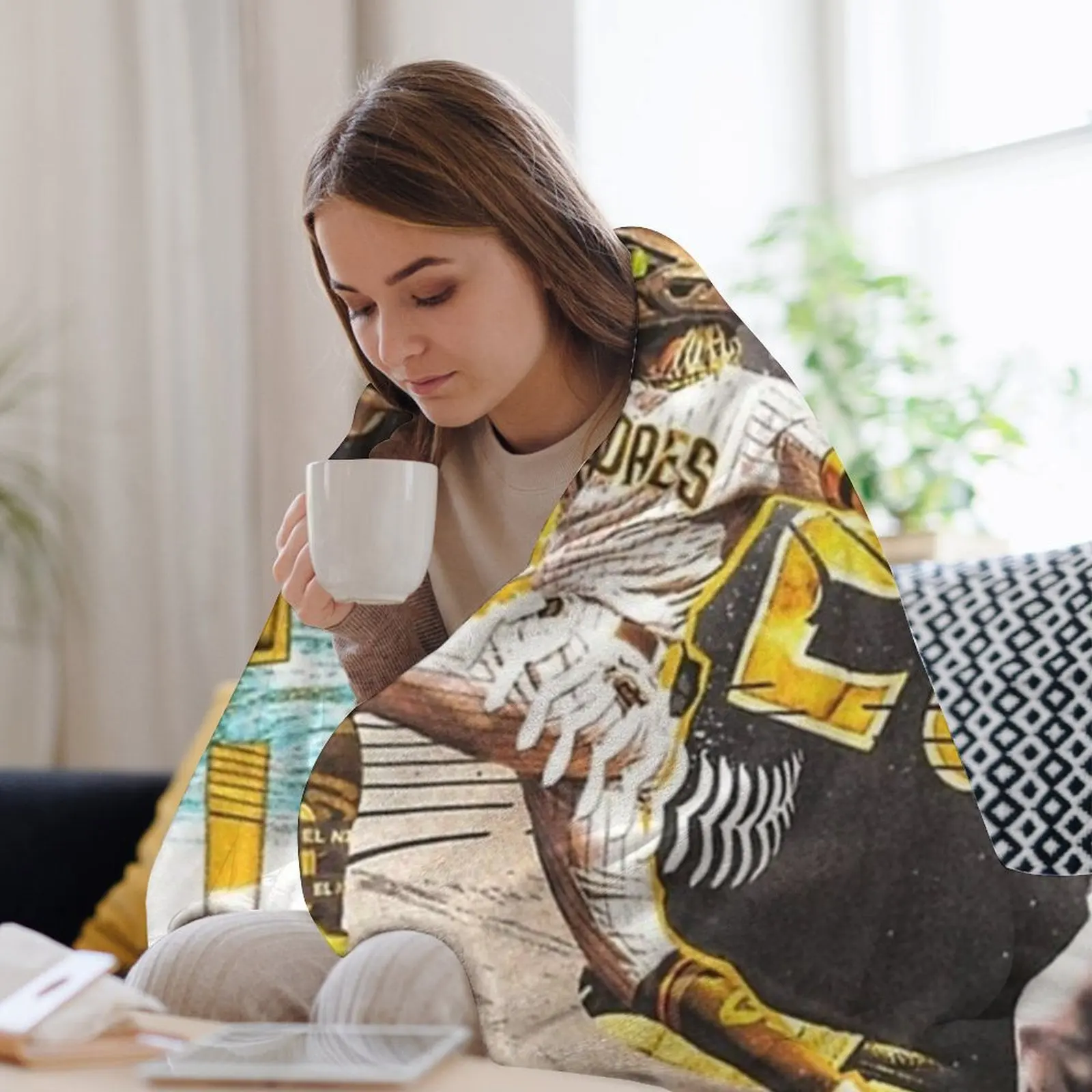 Одеяло Fernando Tatis Роскошные дизайнерские ворсовые лохматое одеяло