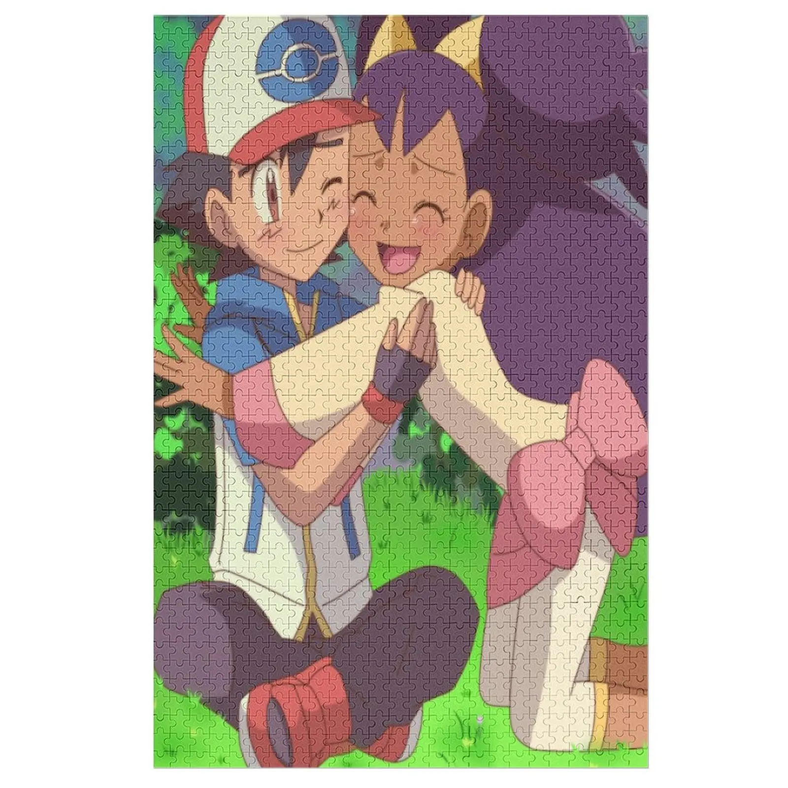 

Bandai Anime pokemon 300/500/1000 character puzzle pokemon horizon: sun & moon rising wooden puzzle adult toy
