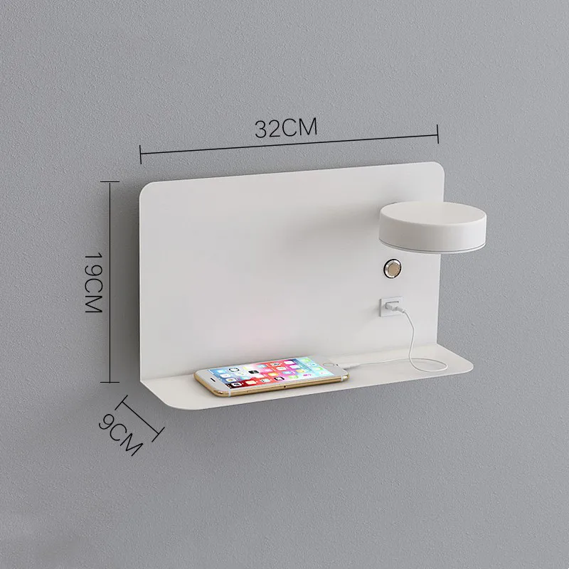 

Настенный светильник ksdligh белый/черный