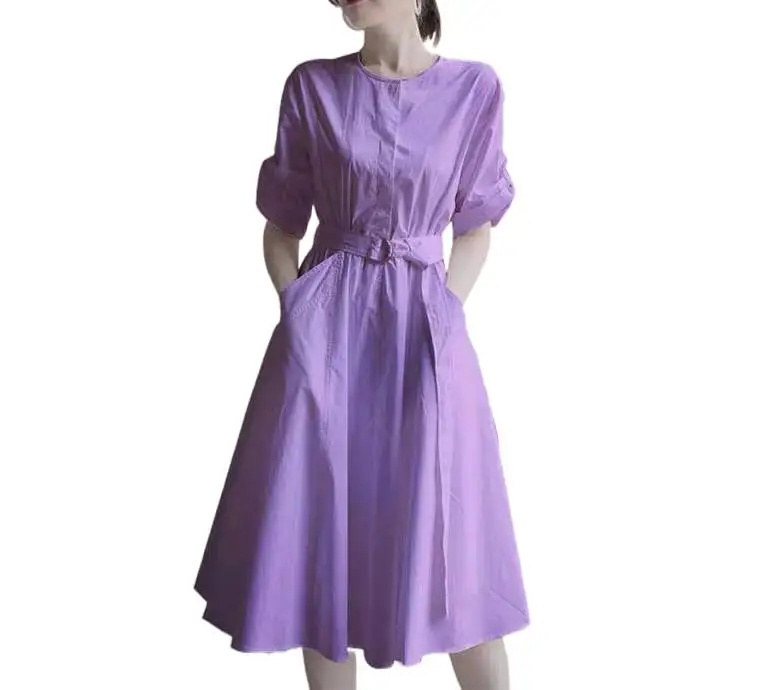 

2023 Women's Clothing Elegant Shirt Dignified Goddess Dress 0818