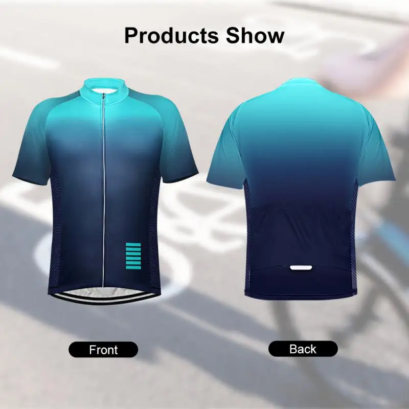 

HNQH Велоспорт Джерси анти-УФ велосипедная рубашка горнолыжная Джерси дышащая горная Мужская велосипедная одежда Высокое качество Maillot Ciclismo