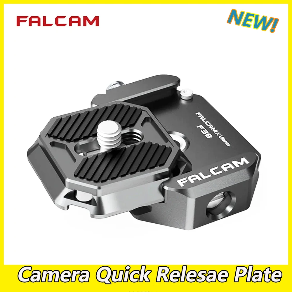 Комплект пластин FALCAM F38 для DSLR-камеры, быстросъемная пластина Arca Swiss, зажим для быстрого переключения с одной кнопкой, адаптер крепления слайдера для штатива