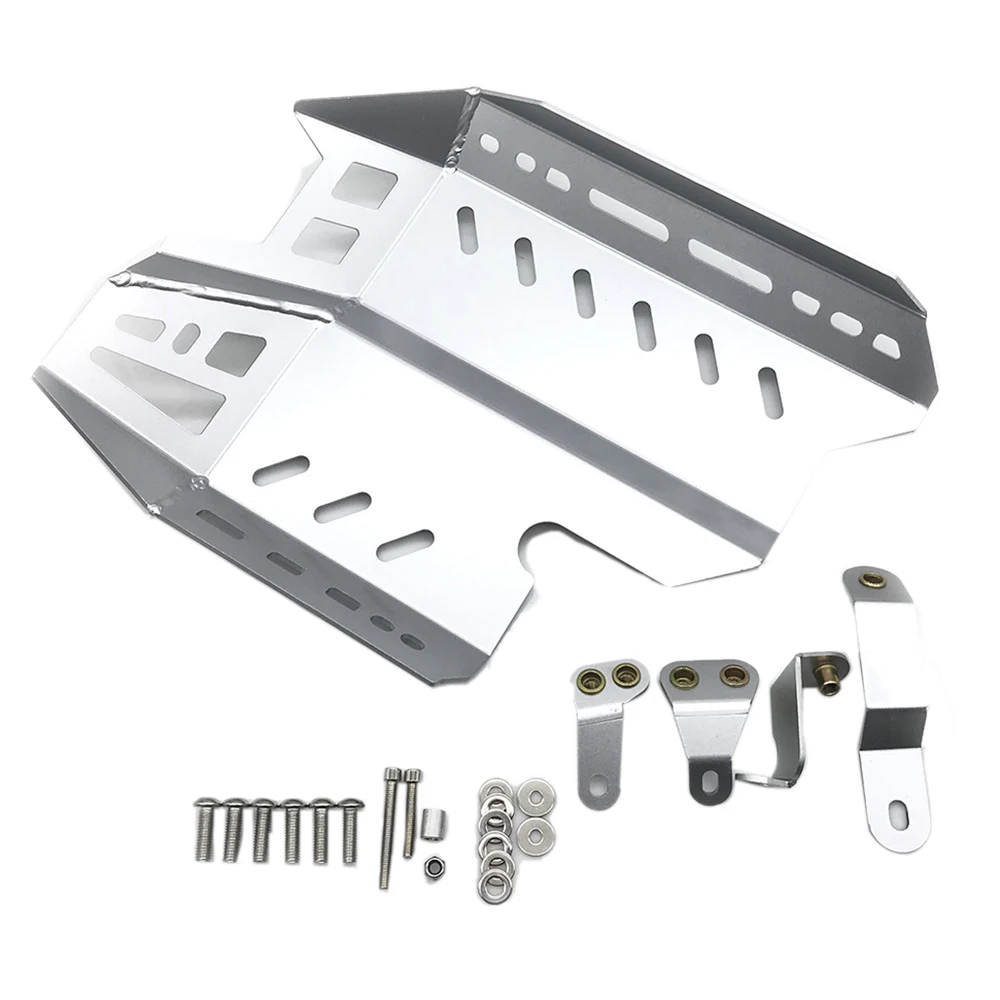 

For Honda CB500X CB 500X CB400X 2019 2020 2021 Motorcycle Engine Protection Cover Chassis Under Guard Skid Plate Silver