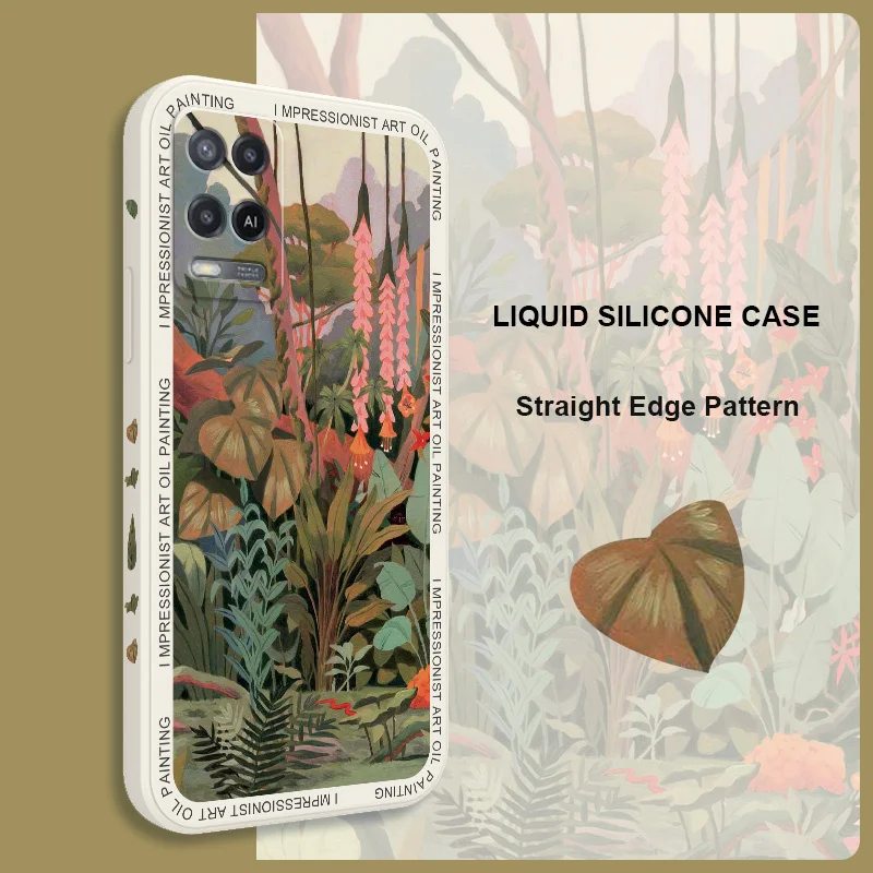 Тропический тропический лес для OPPO A54 A74 A57 A77 A78 A96 A76 A95 A94 A83 A53 A72 A52 A9 A5 A12 A31 2020 S 4G