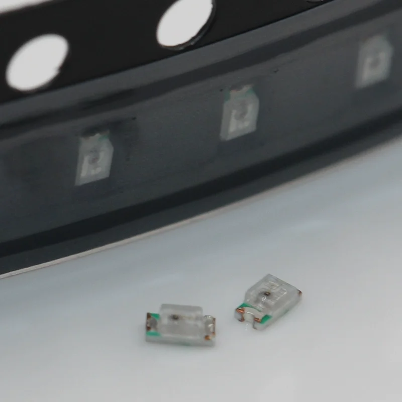 100 шт. 0402 0603 0805 1206 1210 3528 5050 smd светодиодный красный желтый зеленый белый синий