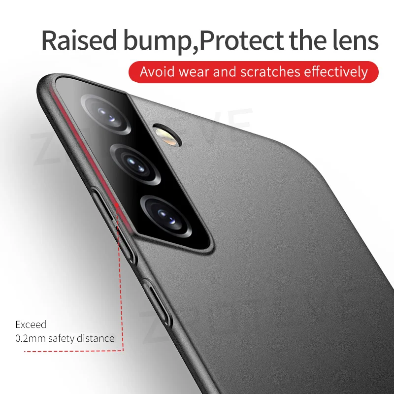 S22 Case Zroteve Slim Hard PC Frosted Cover For Samsung Galaxy S23 S22 Ultra S21 S20 FE S10E S9 S10 Plus Note 20 9 10 Lite Cases