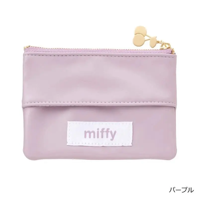 Kawaii Miffy мультфильм милый узор вышивки портмоне сумка для салфеток маленькая