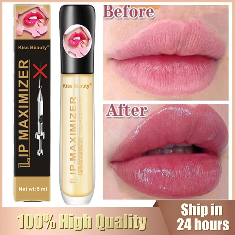

Lip Oil Vitamin E Instant Volumising Lips Plumper Serum Sexy Long Lasting Lip Augmenation Reduce Fine Lines Moisturizing Essence