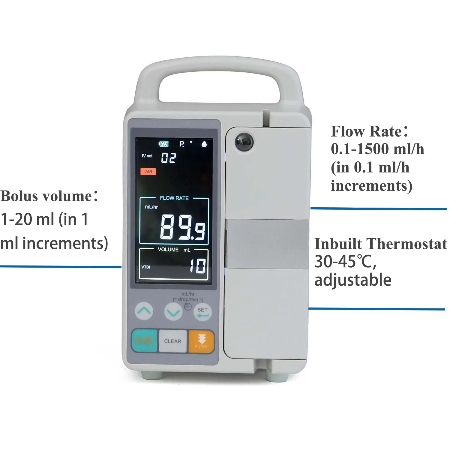 Yyhc высококачественный Дешевый ПЭТ инфузионный насос для ветеринарии