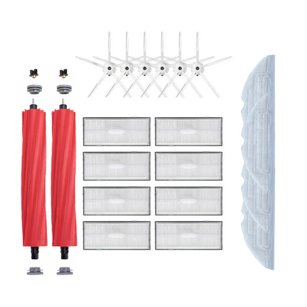 

Сменный фильтр, основная и боковая щетки, Швабра для Xiaomi Roborock S7 T7S T7Plus