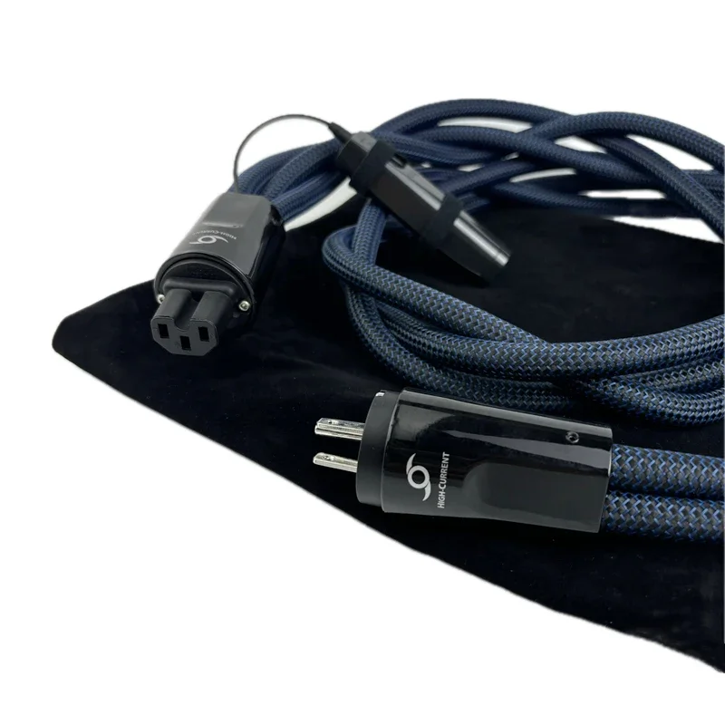 Фото Hurricane High Current C13 C19 AC Power Cable Solid Perfect Surface Copper HiFi Audio Line US & EU Plug №2
