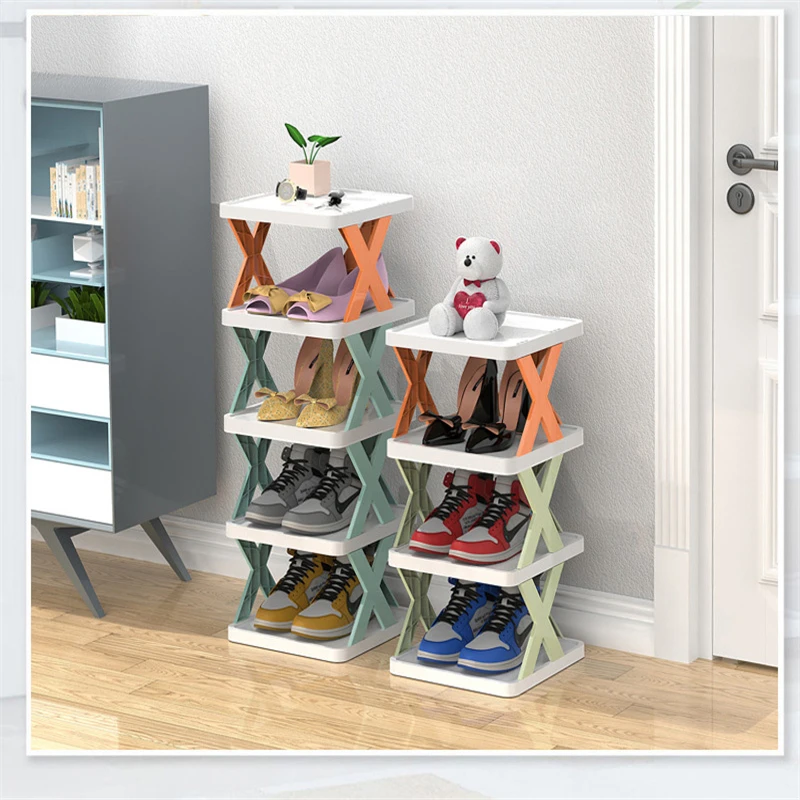 

Многоуровневая стойка для обуви, складной шкаф для обуви, шкаф для хранения обуви, компактная Стойка для обуви, подходит для использования в помещении