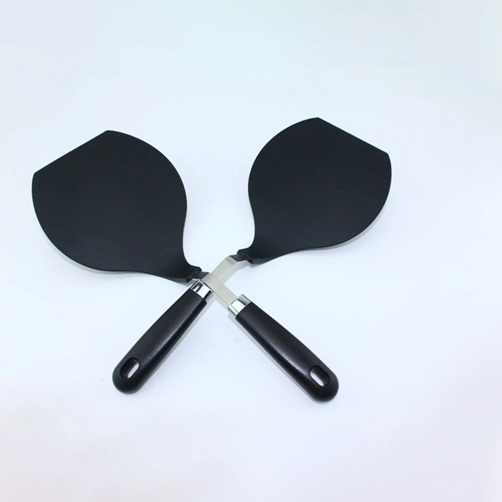 

1Pc Pizza Shovel Spatula Handle Round Stainless Steel Non-Stick Pastry Paddle Kitchen Baking Cake Tools Accessories
