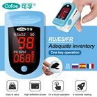 Cofoe Finger Пульсоксиметр Портативный измеритель кислорода в крови Тип зажима SPO2 PR OLED Oximetro Finger Heart Rate Saturation Monitor