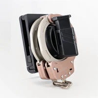 tactical handcuff holster case police shackles cover holder pouch quick release belt loop clip for 5 5cm belt hunting equipment