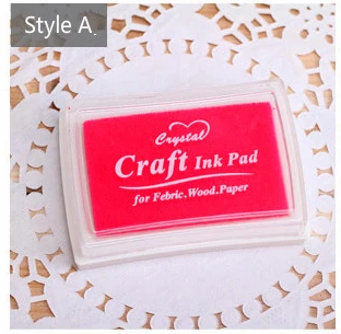 

Mr Paper 15 цветов Inkpad ручная работа, сделай сам, Ремесло Чернила на масляной основе для ткани древесная бумага скрапбукинга Чернила Pad для рисования пальцами