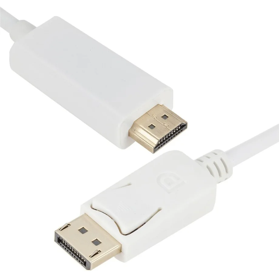 

Адаптер Displayport DP к HDMI кабель-преобразователь 1,8 м 6 футов DisplayPort в HDMI, адаптер для проектора ноутбука тв DP к HDMI