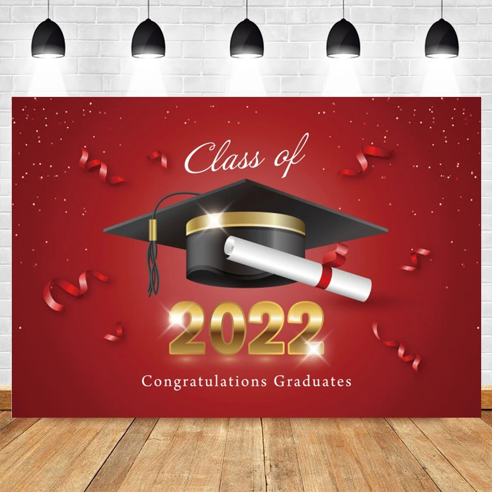 

Фон для фотосъемки с изображением золотых воздушных шаров на выпускной вечеринку 2022