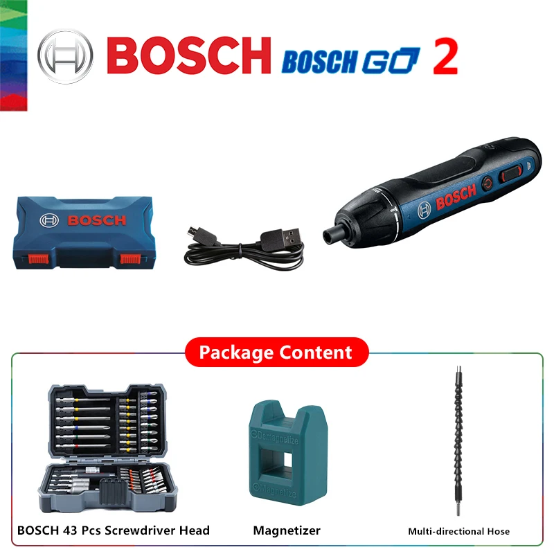 

Bosch Go 2 беспроводной шуруповерт