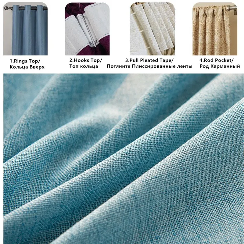 Удлиненные прозрачные шторы из искусственного льна высотой 400 см индивидуальный