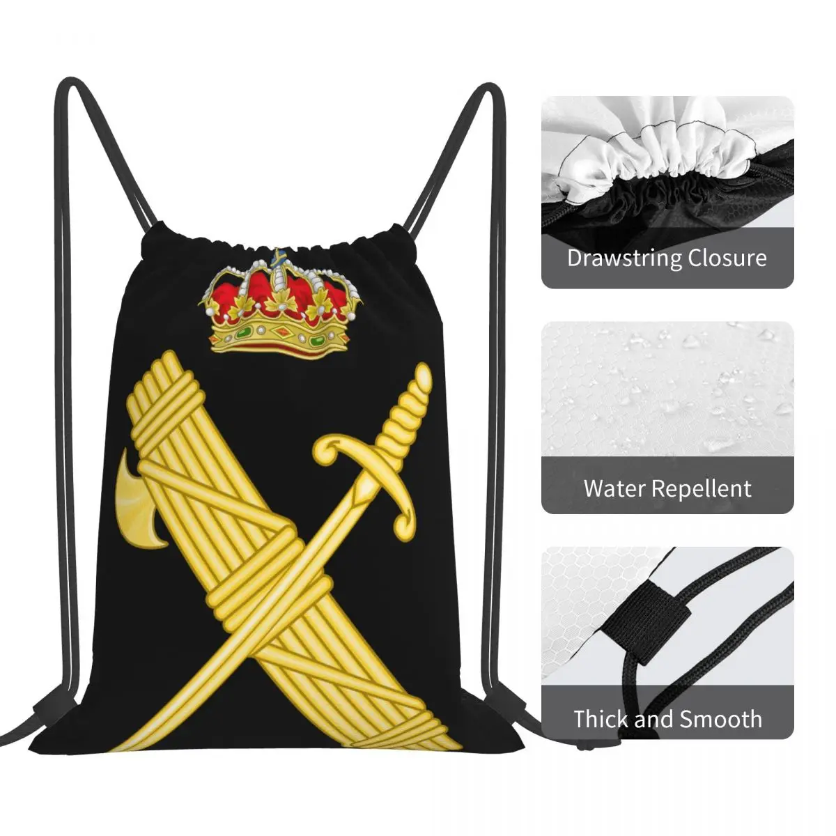 Рисунок 3 - 835 г., сумка на шнурке с флагом Гражданской гвардии