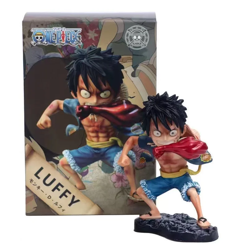 

12cm One Piece Figure GK Monkey D Luffy Figurine PVC Action Figures Collection Model Dolls Toys Gifts