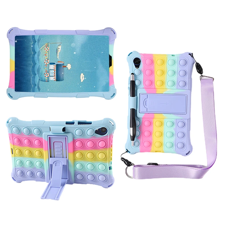 

Case For Lenovo Tab M8 TB-8505F TB-8505X TB-8506 8' Cover Funda for Lenovo Tab M8 FHD tb-8705F/N Kids Tablet Stand Shell Capa