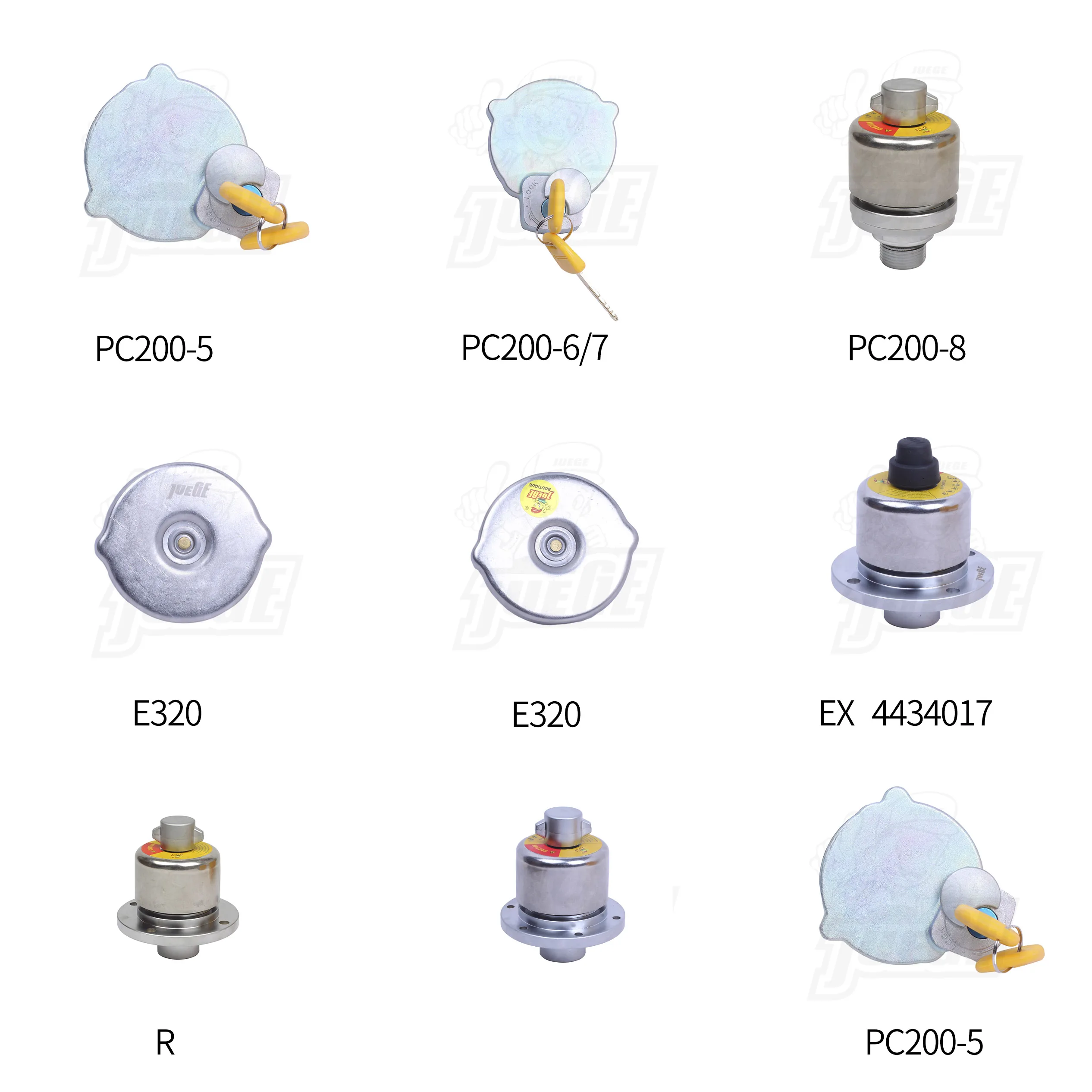 Новая крышка дыхательного клапана гидравлического бака JUEGE для экскаватора 4434017