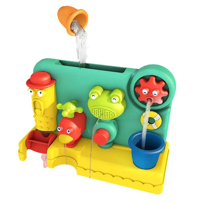 

Bathtub Spraying Water Toys Interactive Baby Bathtub Toys Creative Shower Toy With 2 Suction Cups No Battery Needed Funny Water