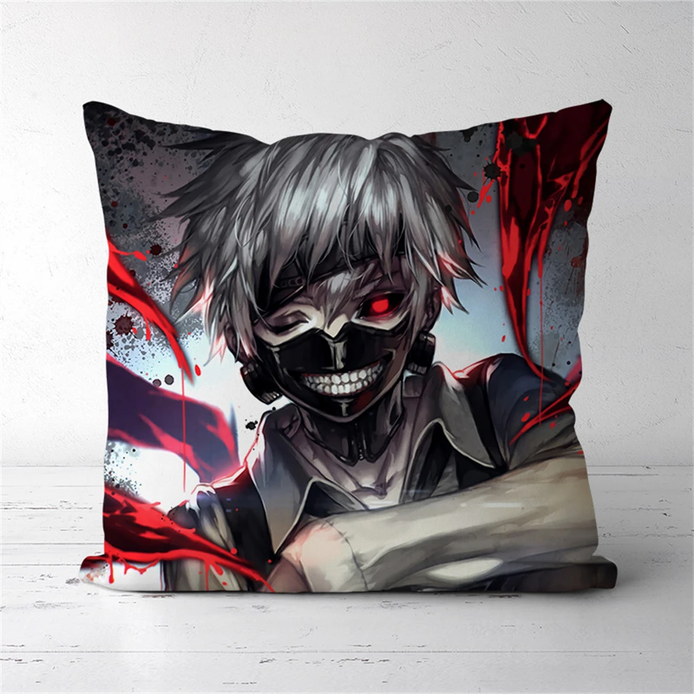 

Двухсторонняя подушка в стиле аниме Токийский Гуль Кен канеки 291