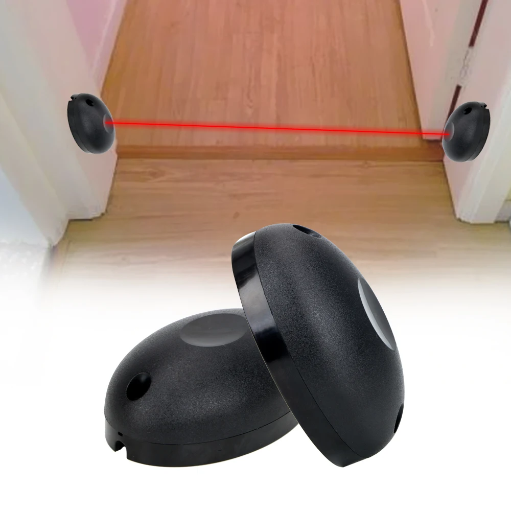 

For Gates Doors Windows Single Beam Infrared Radiation Sensor Barrier External Positioning Alarm Detector Against Hacking System