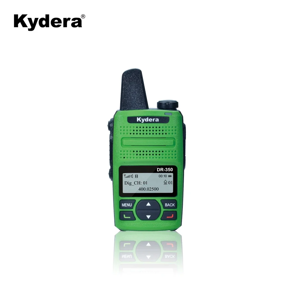 Kydera CE FCC ROHS сертифицированная 2 Вт DMR PMR 446 DR-360 Самая низкая мини-рация VHF UHF Waki Taki woik