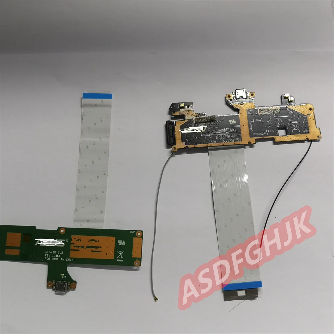 Плата питания USB ME571KL me571k для Asus Google Nexus 7 2-го поколения 2013 ME571K K008 K009 с кабелем