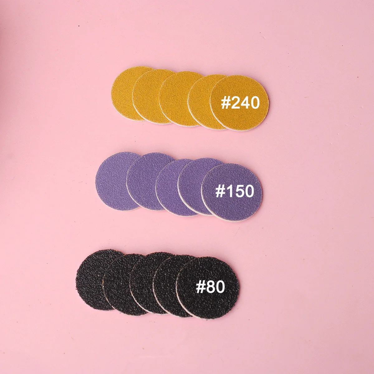 60 шт./коробка пилки для педикюра 20 мм 80/150/24