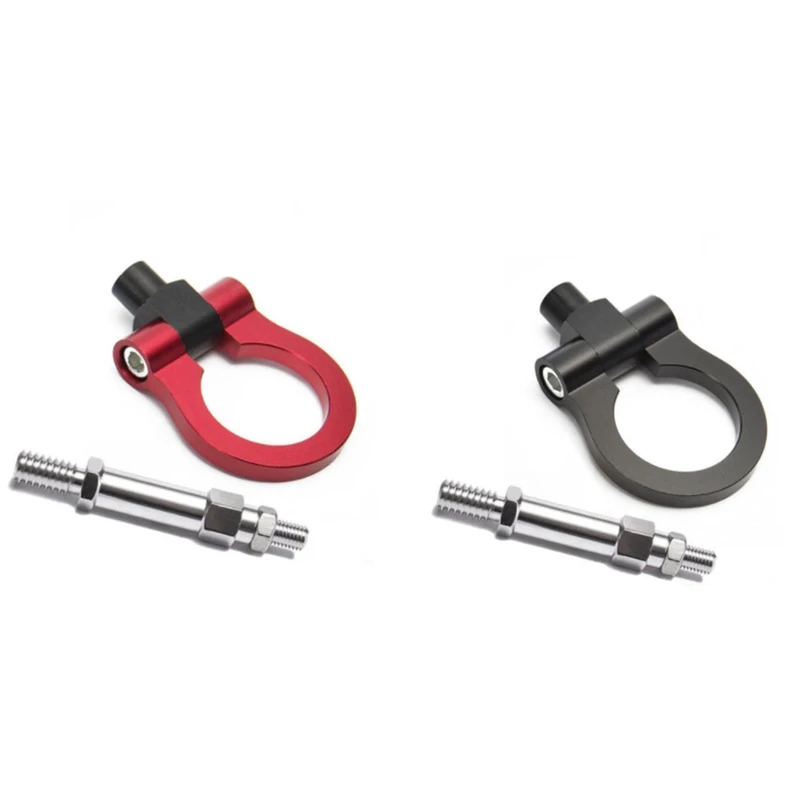

Car CNC Aluminum Screw-On Front/Rear European Car Tow Hook For Golf 2010 Circular Trailer Ring Car