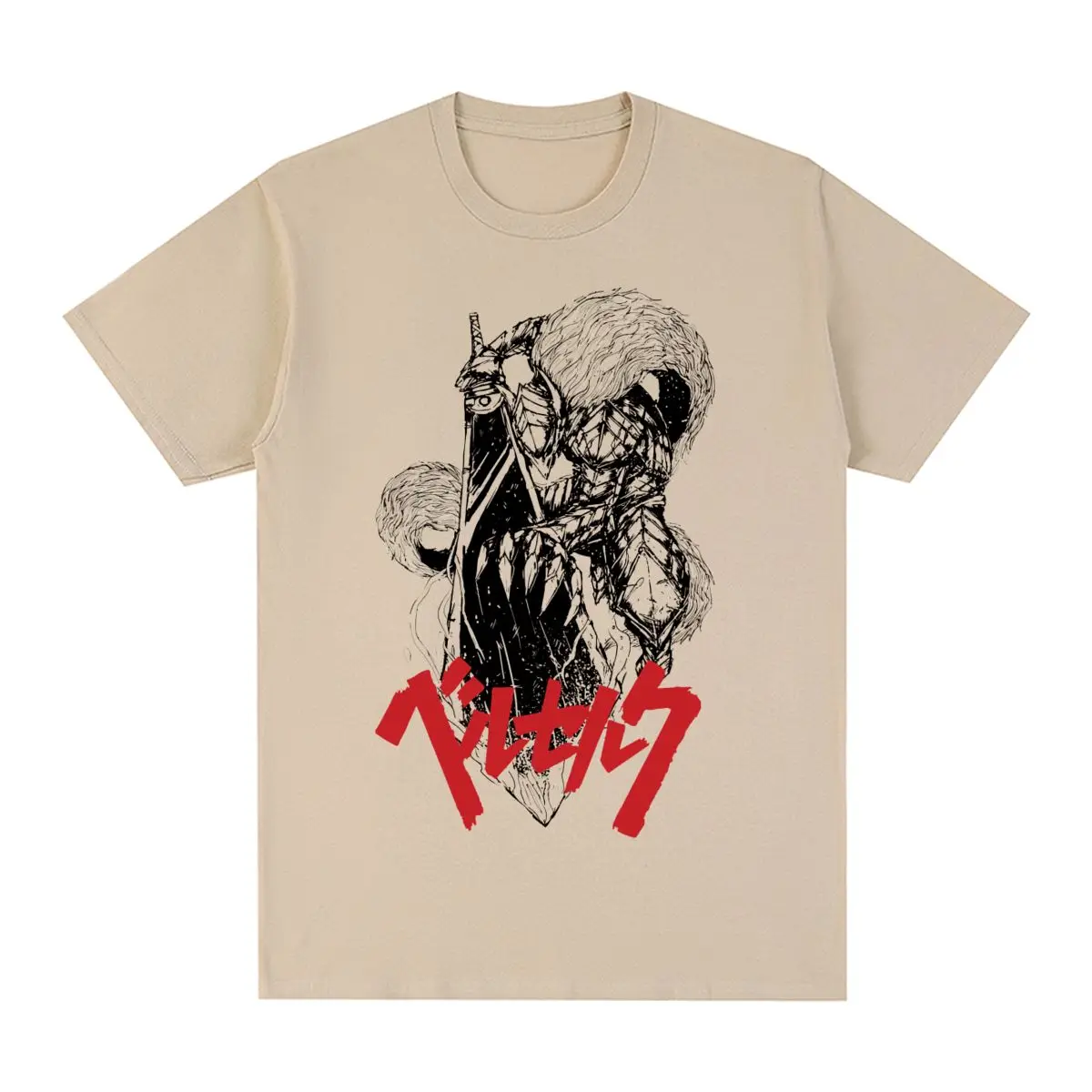 

Японская Винтажная футболка Манга, хлопковая Мужская футболка, новая футболка, женские топы