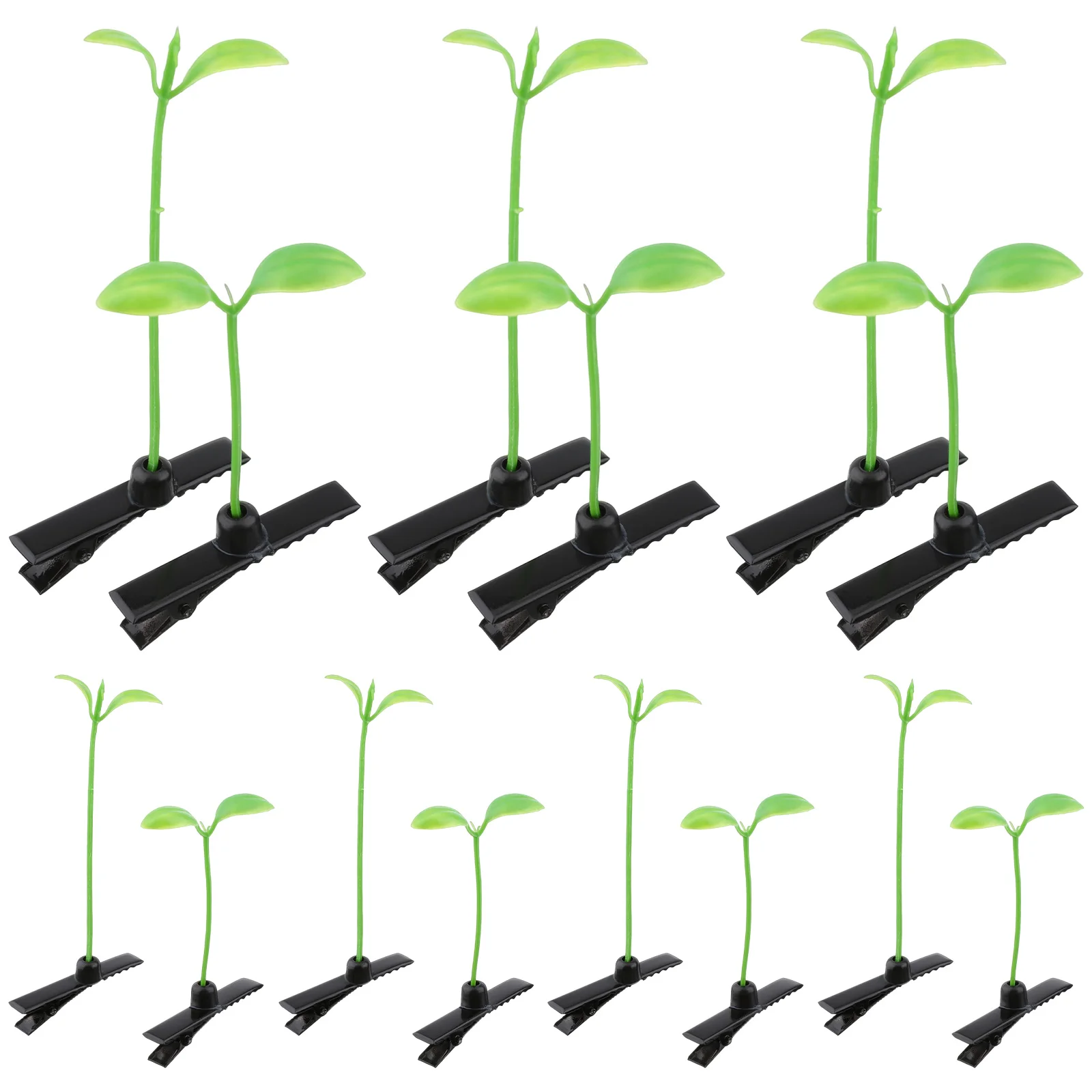 50 шт. заколки для волос в виде растений