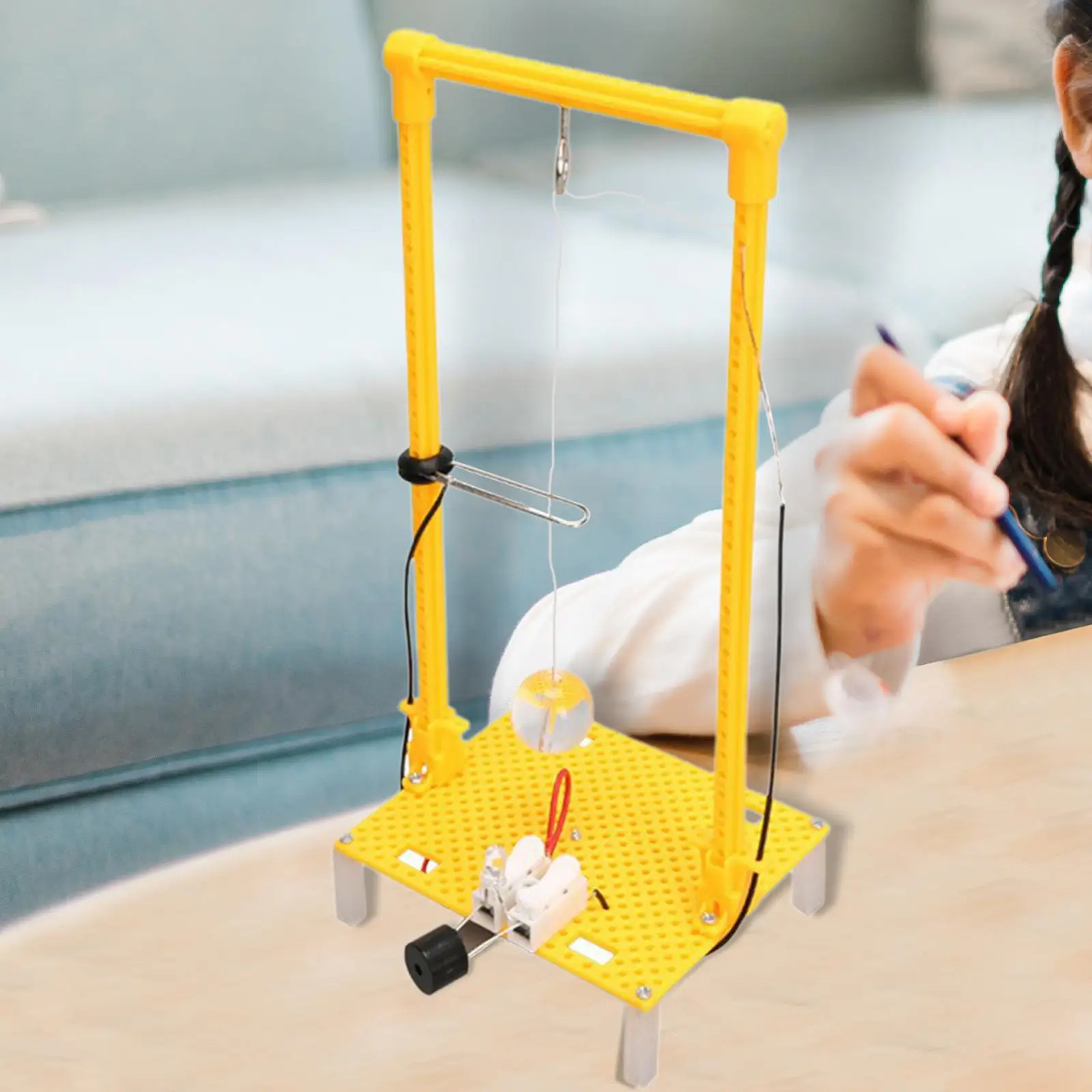 

Quake Toys Creative with Sound and Light Seismograph Model for Boys Girls