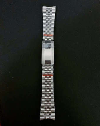 Стальной ремешок для часов 904L браслет юбилея с устричной застежкой ролевых 126710 GMT