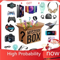 2022 new upgrade lucky gift box mystery box advanced electronics lucky mystery box 100 surprise gift 1 to 10 random items