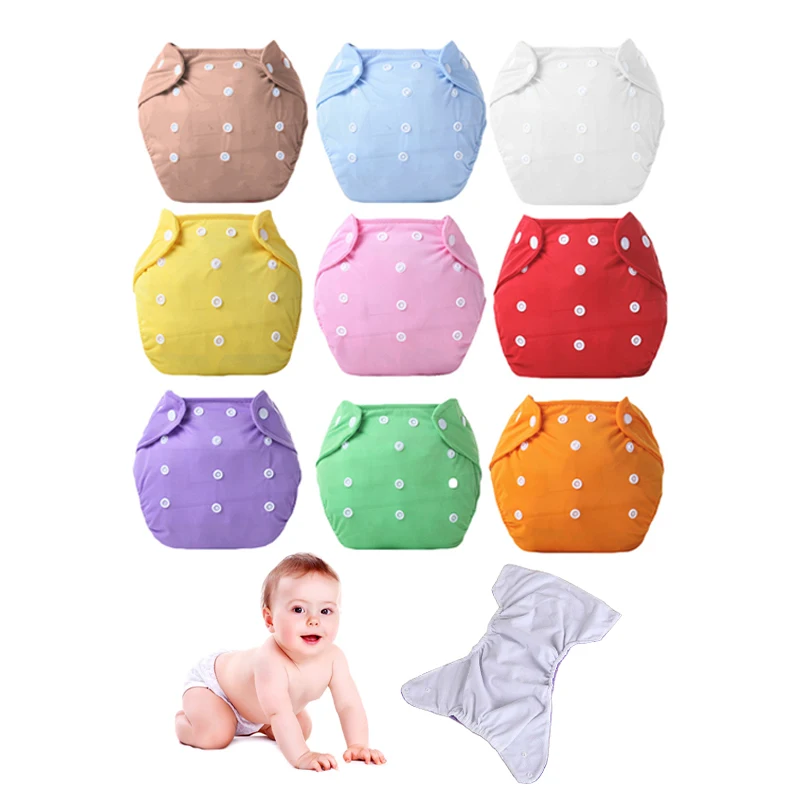 

1Pcs Baby Diapers Panties Reusable Diaper Boys Girls Washable Cloth Diapers Eco-friendly Breathable Waterproof Nappies 0-1 Years