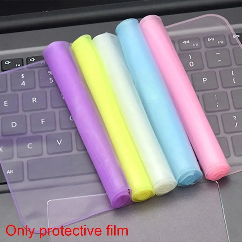 

1pcs Universal Laptop Cover Keyboard Skin Dustproof Waterproof Soft Silicone Protector Film For Laptop 12-14 Inch And 15-17 H0t9