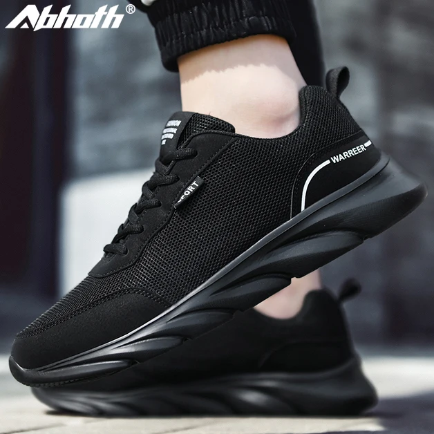 

Abhoth Fashion Men Shoes Sneakers Non-slip Lightweight Comfortable Casual shoes Breathable Mesh Flat Walking Shoes Zapatillas 46