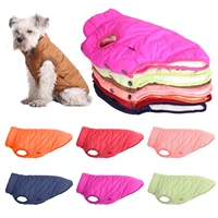 padded big dog down jacket winter warm pet clothes for large dogs fleece puppy vest small dog coat french bulldog poodle costume