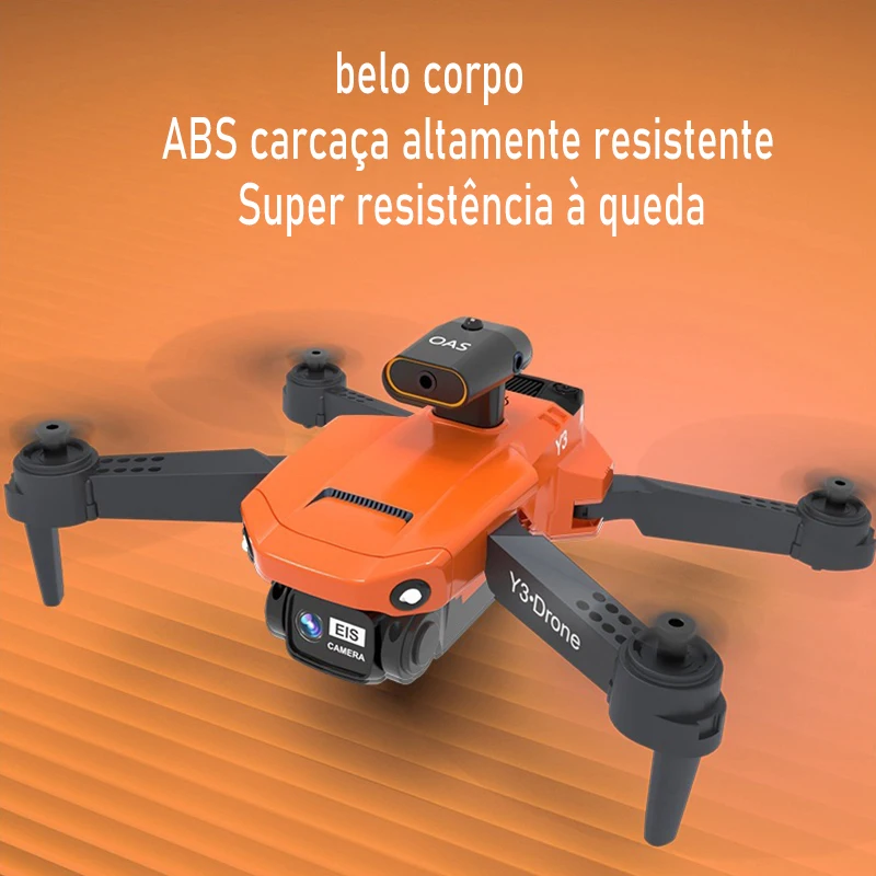 

Y3 drone câmera dupla de vídeo HD 4k, XT6 WIFI FPV, manutenção da altitude , quadcopter RC, helicóptero, com câmera, brinquedo