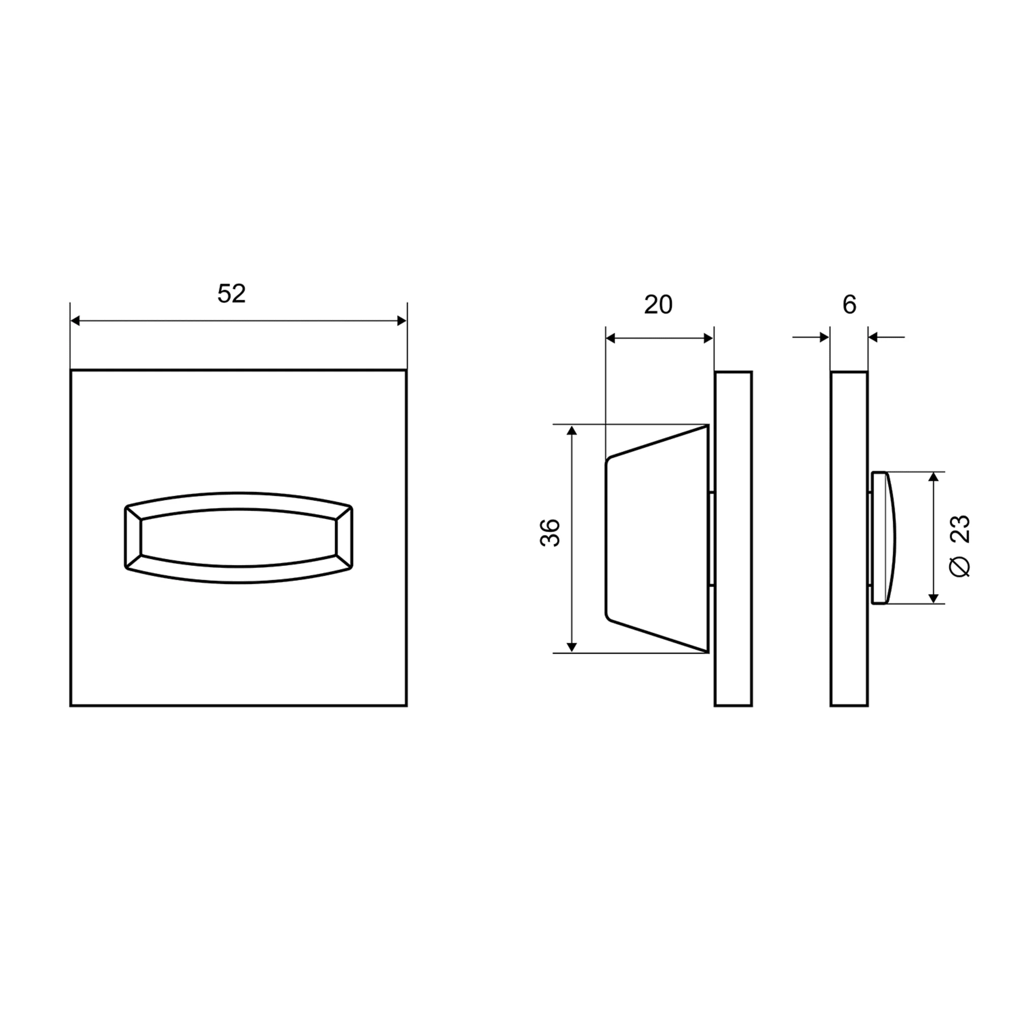 Накладка фиксатор Palladium Z 220 BK BB цвет черный (art.: 3920bc4bbbbcc) - 3920bc4bbbbcc
