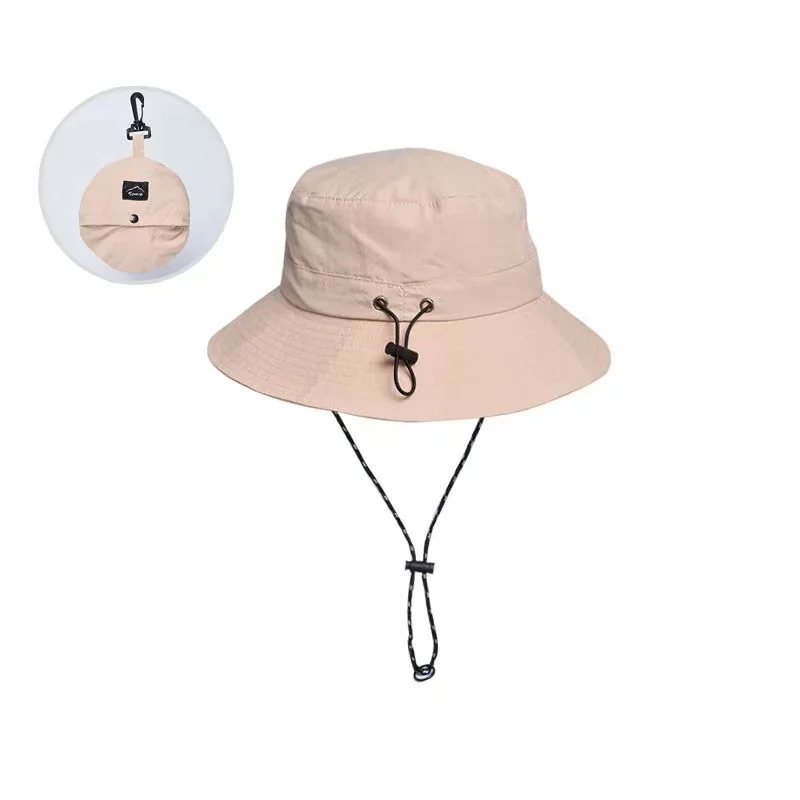 2023 summer golf men and women with the fisherman hat breathable light folding sun hat